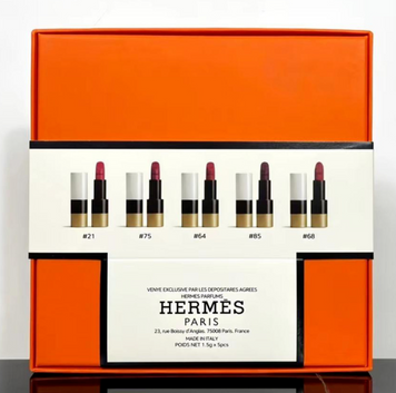 Лимитированный Набор мини-помад Herm&egrave;s Rouge &ndash; коллекция из 5 оттенков, 1.5 г &times; 5 шт herp01294910-03 фото