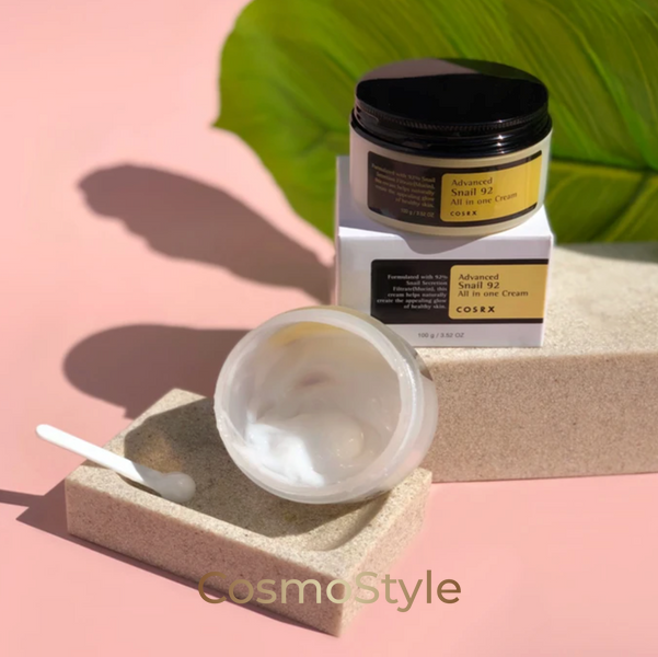 COSRX - Advanced Snail 92 All in One Cream - Багатофункціональний крем із муцином равлика - 100g 01200020 фото