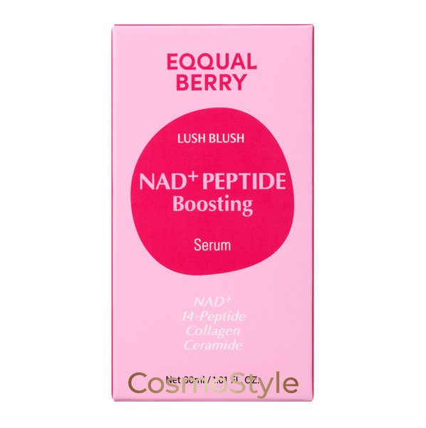 Сироватка для обличчя EQQUALBERRY (Еквал Беррі) NAD+ Peptide Boosting Serum з ефектом сяйва та пептидами 30 мл n483n-03 фото