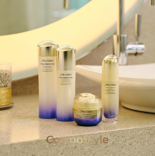 Shiseido Vital Perfection Bright Revitalizing Emulsion Enriched &ndash; Освітлююча відновлююча емульсія для обличчя з антивіковим ефектом, 100 мл sh8478-03 фото