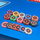 Керамическая покерная фишка PokerStars EPT 39 &times; 3,3 мм 10 г для профессиональных покерных наборов ceramic фото 2