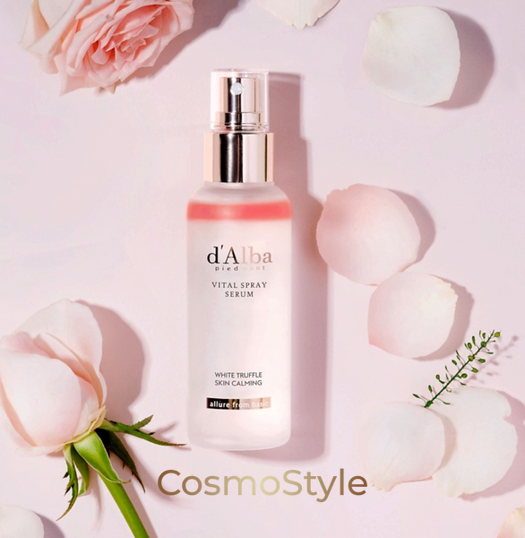 Заспокійлива сироватка-спрей D'Alba White Truffle Vital Spray Serum 100ml для обличчя з білим трюфелем  0124001 фото