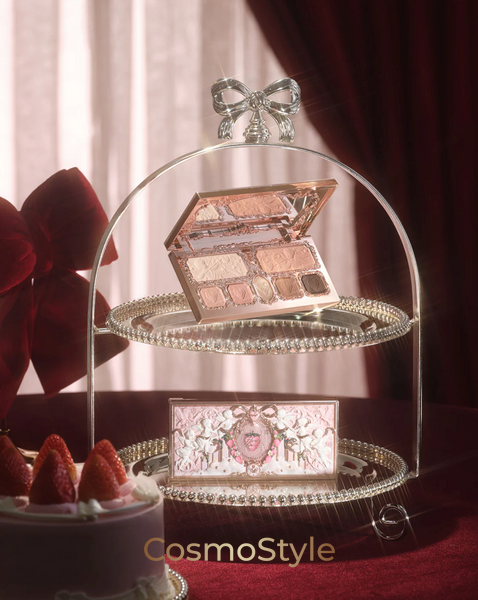 Палетка для макіяжу Flower Knows (Флавер Ноуз) Strawberry Cupid Makeup Palette тіні/рум&rsquo;яна/хайлайтер - 01 Honey Canele- 14 г 01 Honey Canele фото