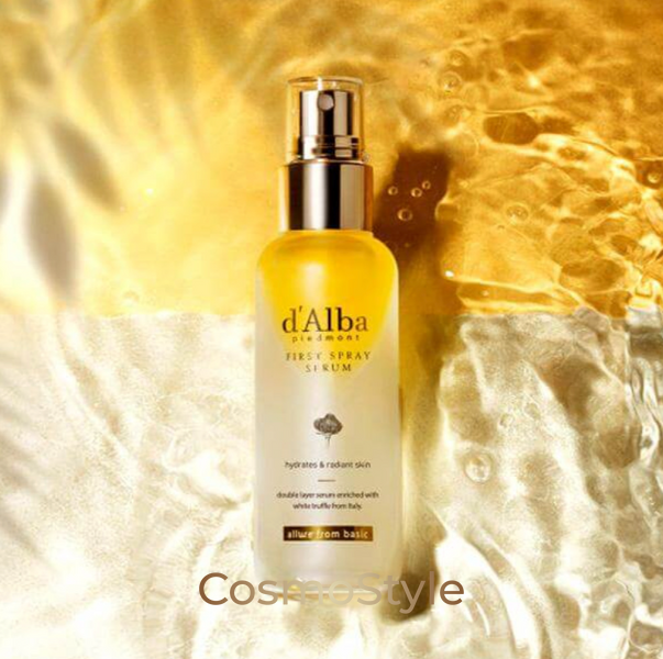D'ALBA WHITE TRUFFLE VEGAN FIRST SPRAY SERUM 100ML &ndash; Увлажняющий восстанавливающий мист-сыворотка с белым трюфелем, 100 мл 012402 фото