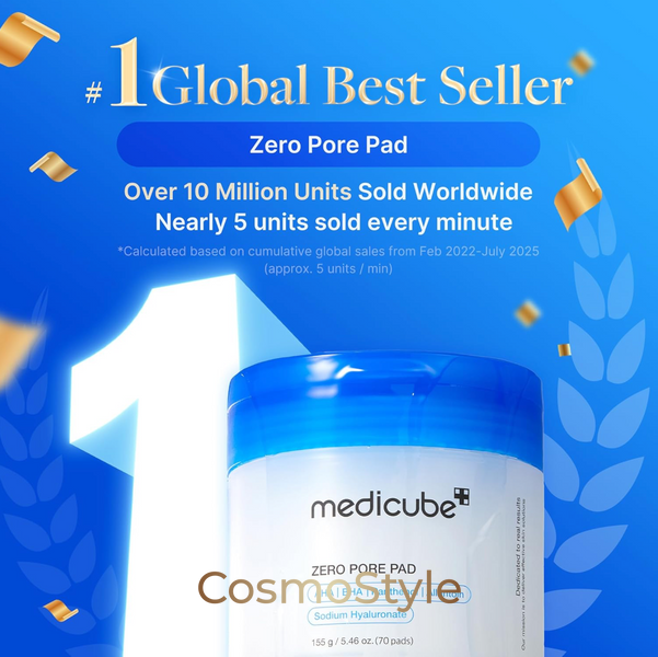 Очищувальні пілінг-педи для звуження пор Medicube Zero Pore Pad, 155 г (70 шт) medpil67382-03 фото