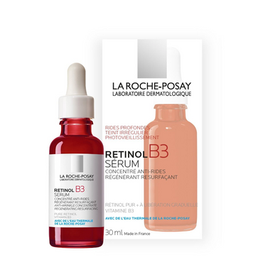 Сироватка La Roche-Posay (Ля Рош-Позе) Retinol B3 антивікова проти глибоких зморшків та нерівного тону шкіри обличчя 30 мл RetinolB3 фото