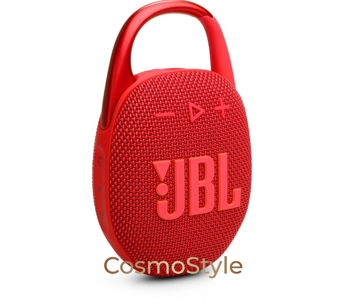 Портативна Bluetooth-колонка JBL Clip 5 IP67 7 Вт з карабіном, червона clip5red фото