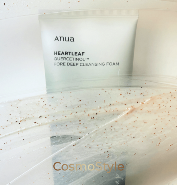 Пенка для умывания глубокого очищения пор Anua Heartleaf Quercetinol Pore Deep Cleansing Foam 150 мл 011801 фото