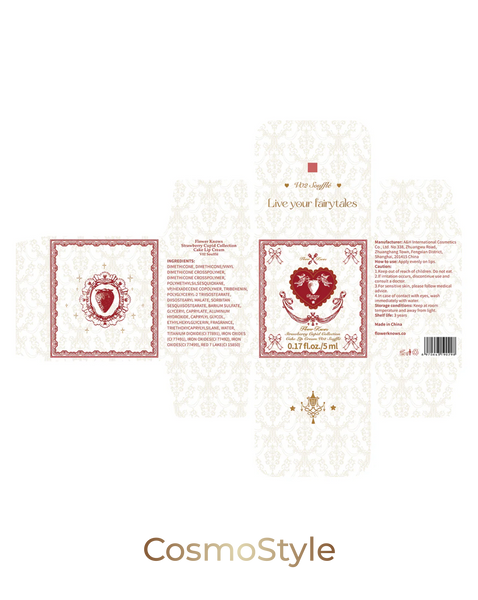 Муссовая помада для губ Flower Knows (Флавер Ноуз) Strawberry Cupid Cake Lip Cream матовая 5 мл &mdash; оттенок V02 Souffle V02 Souffle фото