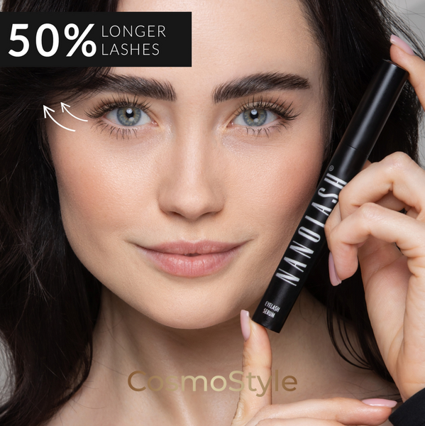 Сироватка для вій Nanolash Eyelash Serum для росту, зміцнення та густоти вій 3 мл 1234-03 фото