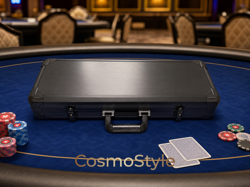 Покерный набор PokerStars на 500 керамических фишек в кейсе с картами, блайндами и ковриком pokerstars500 фото