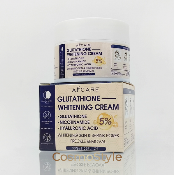 ХІТ - Відбілюючий крем для обличчя Afcare Glutathione Whitening Cream з ніацинамідом та гіалуроновою кислотою &ndash; освітлення, звуження пор та зволоження шкіри, 30 г af7483-03 фото