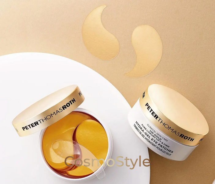 Peter Thomas Roth 24K Gold Pure Luxury Lift and Firm Hydra-Gel Eye Patches &mdash; антивікові патчі для шкіри навколо очей із 24-каратним золотом для ліфтингу та зміцнення 017802 фото